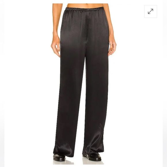 Weekend Stories Pants - Weekend Stories Black Silk Pants NWT!!
